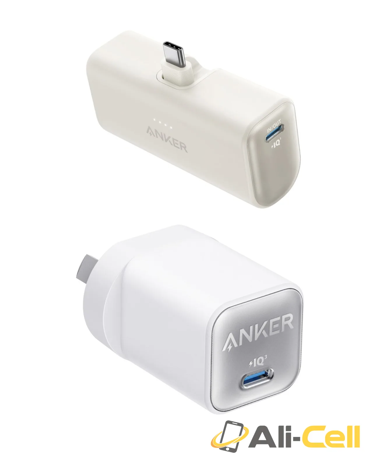 Anker Nano Power Bank and Anker 511 Charger (Nano 3, 30W)