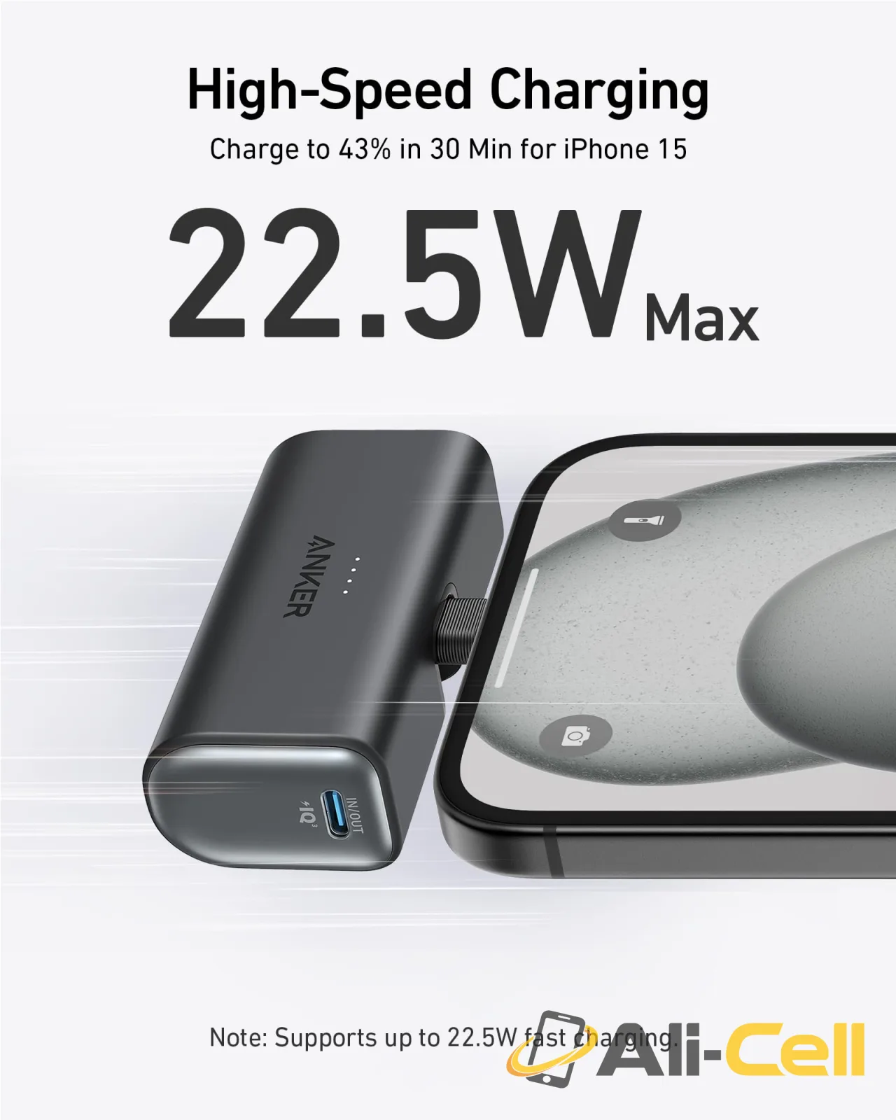 Anker Nano Power Bank and Anker 511 Charger (Nano 3, 30W) — 4
