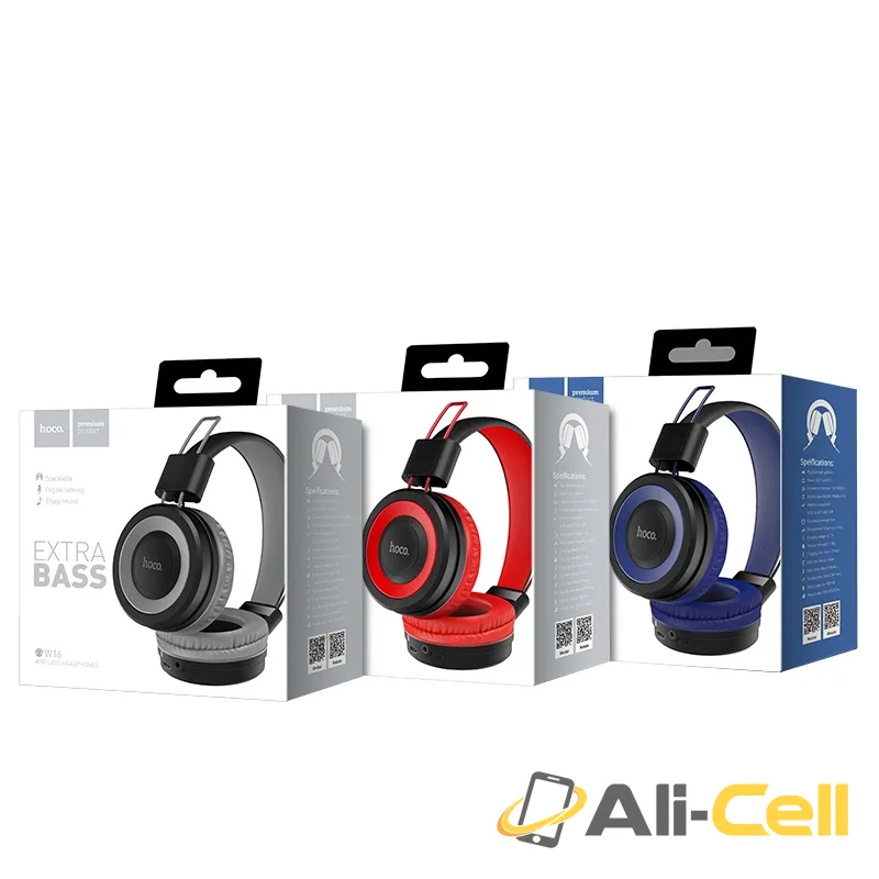 Headphones “W16 Cool motion” wireless and wired adjustable head beam — 7