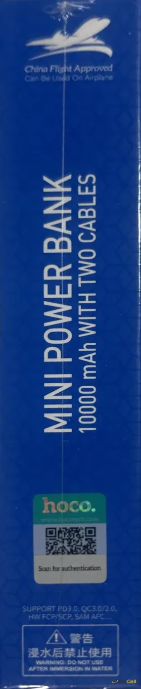Mini Power Bank 10000 mAh with USB-C and iPhone cable & fast charging — 6