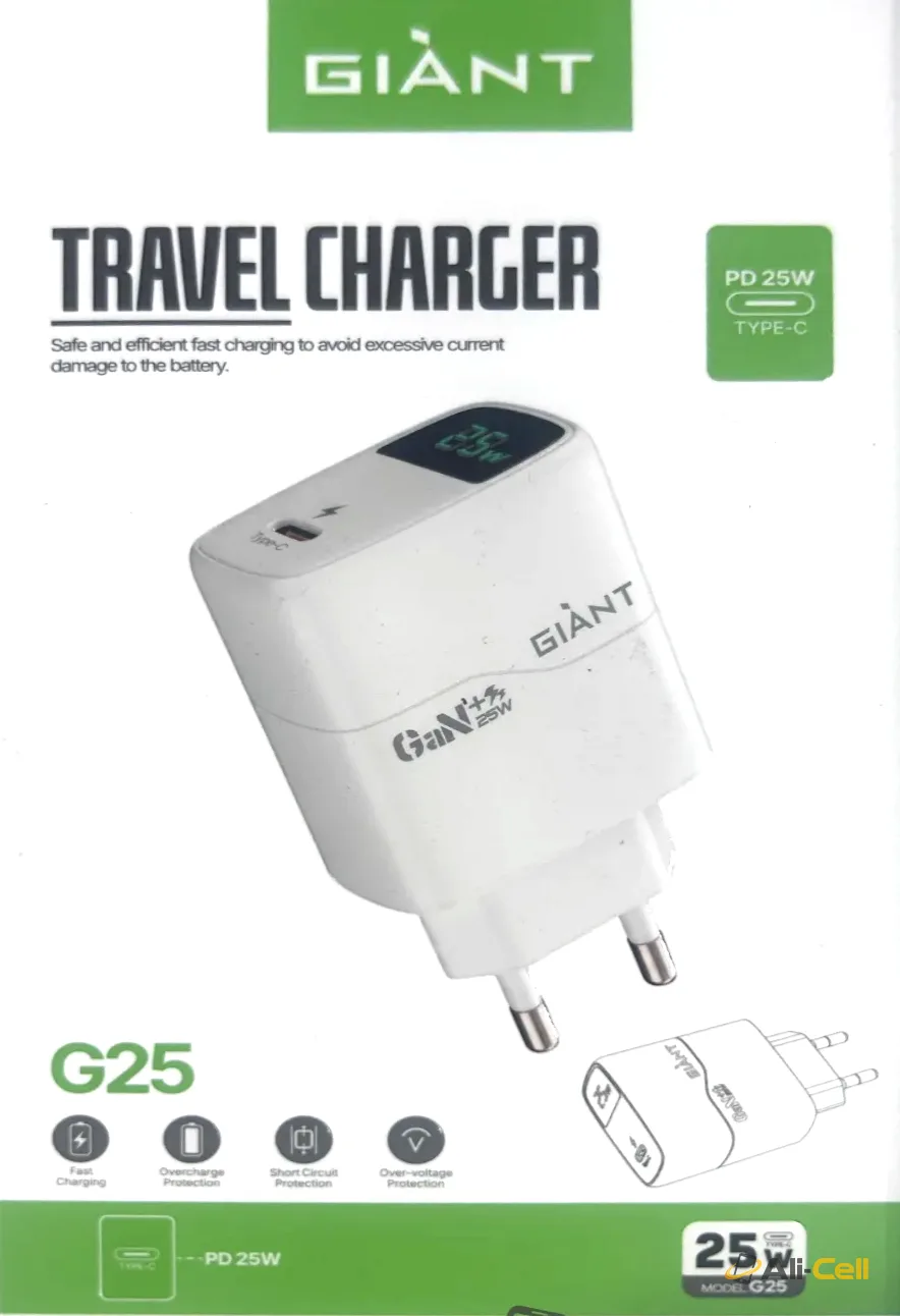 Travel Charger PD 25W USB-C to iPhone Lightning — 3