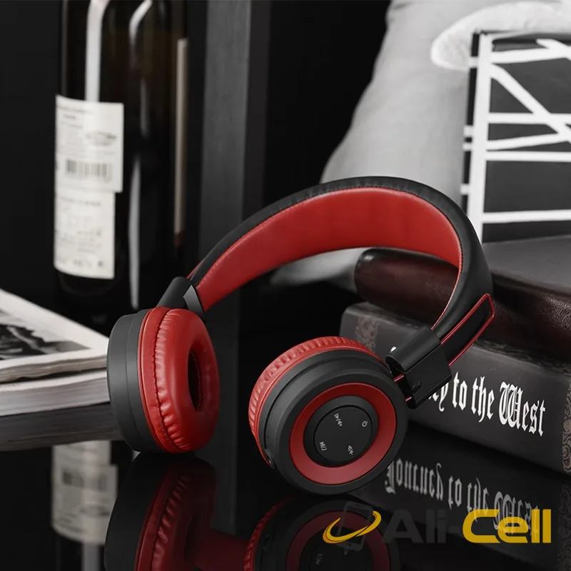 Headphones “W16 Cool motion” wireless and wired adjustable head beam — 6