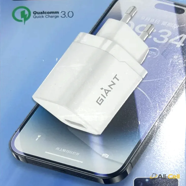 Mutil-Protocol Fast Charger Adapter 22.5W & QC3.0 with 1m USB Data Cable for iPhone Lightning