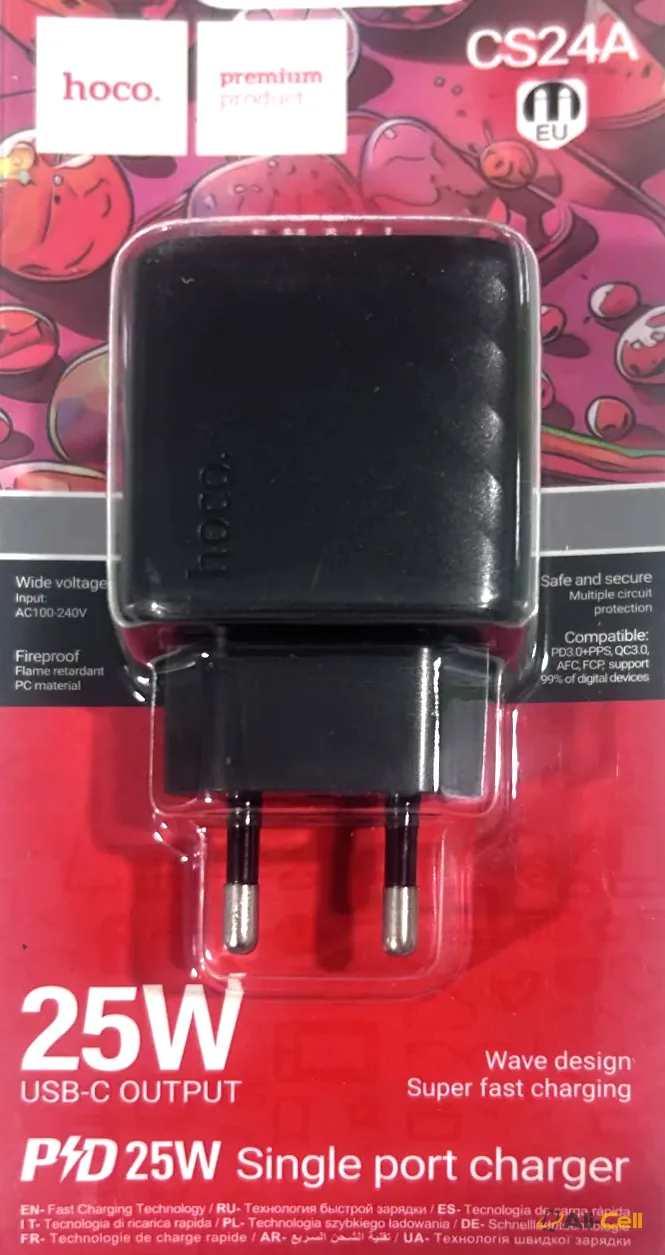 25W Single port Wave design Super fast USB Charger Only — 2