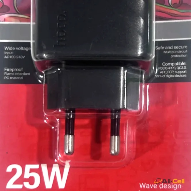 25W Single port Wave design Super fast USB Charger Only