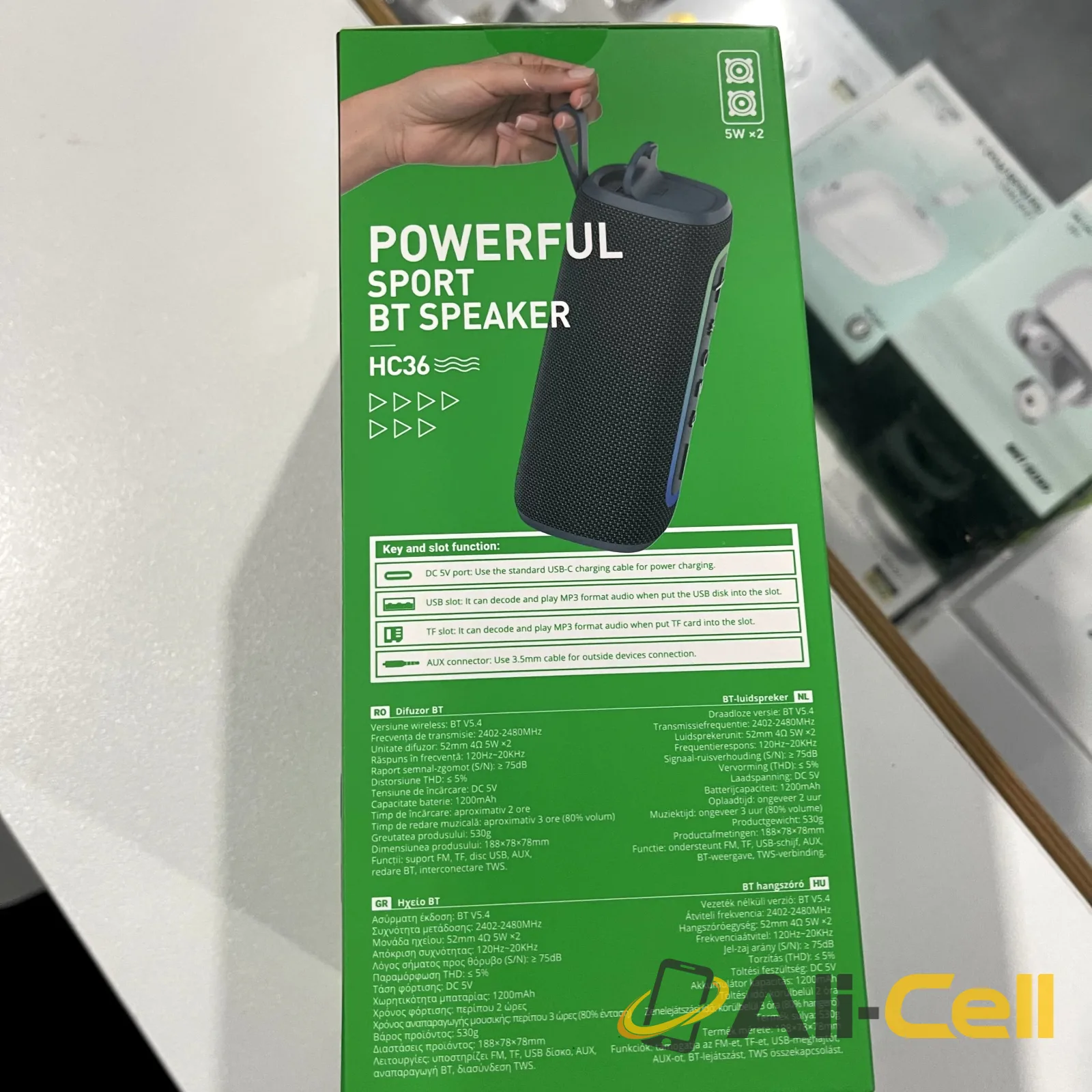 Portable BT Speaker High-Quality Sound — 4