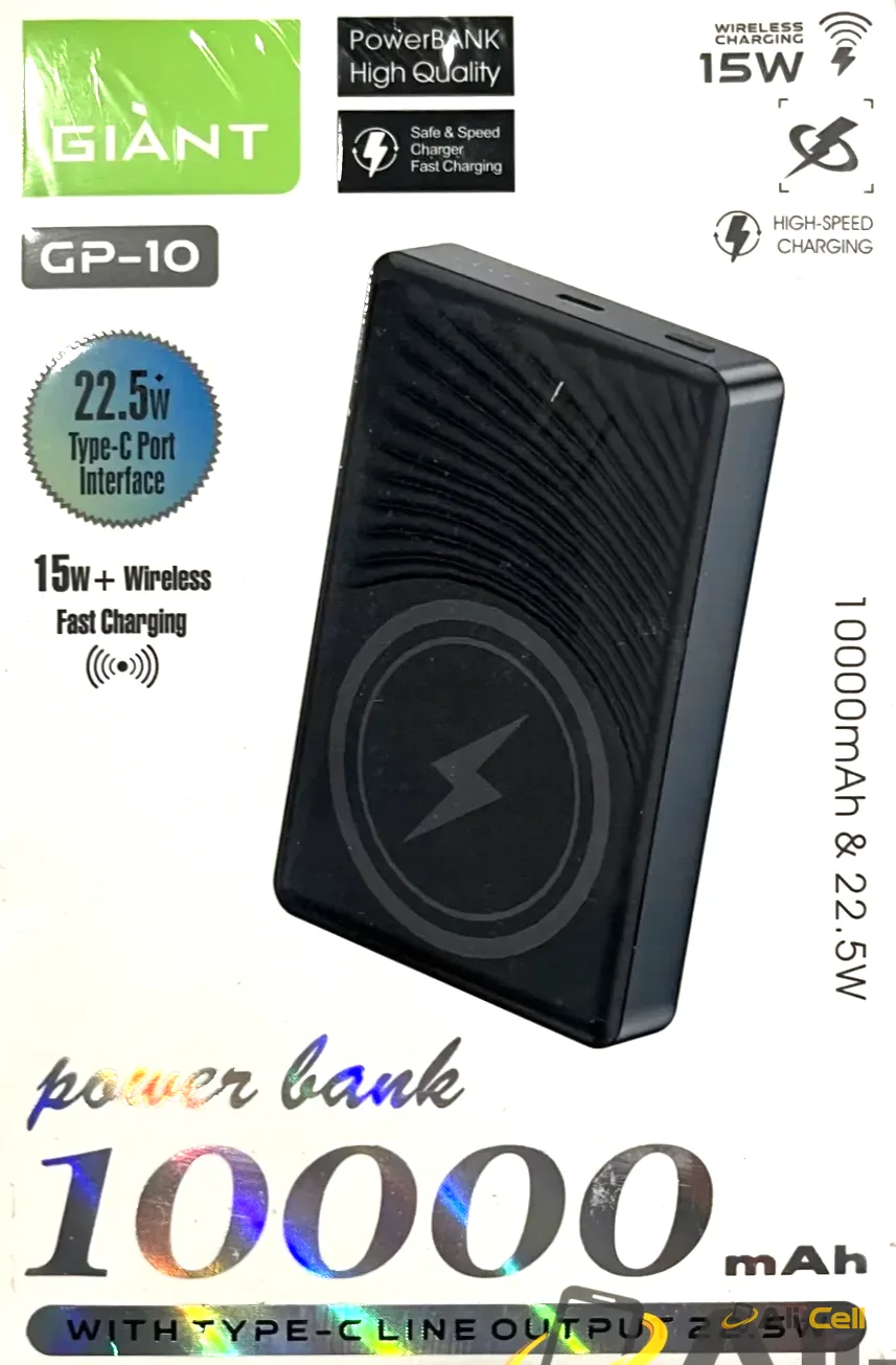 15W+ Wireless Fast Charging 10000 mAh Power Bank 22.5W Type-C — 4