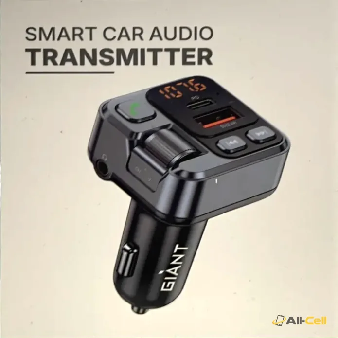 Smart Car Audio Transmitter USB+TYPE-C 10A Dual Engine