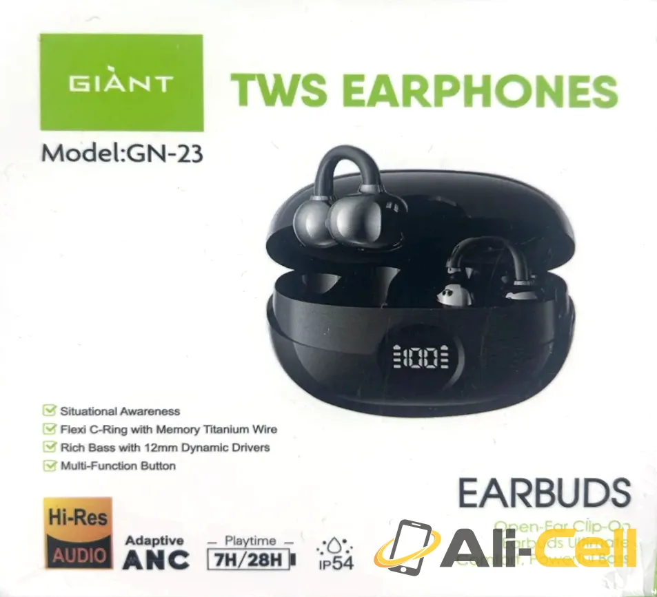 TWS Earphones Open Ear Clip-On Earbuds Ultimate Comfort