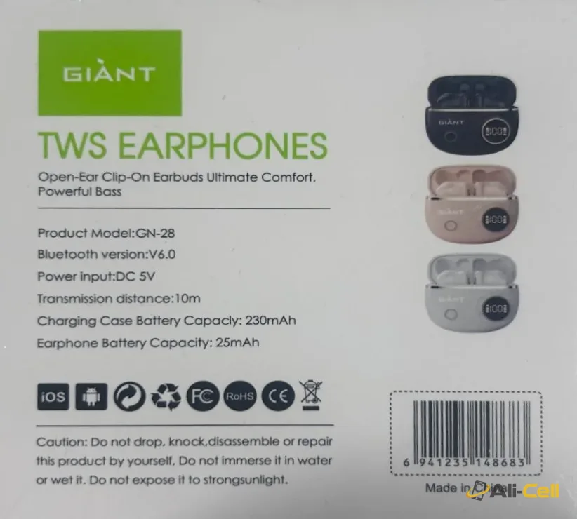 TWS Earphones Open Ear Clip-On Earbuds Ultimate Comfort — 7