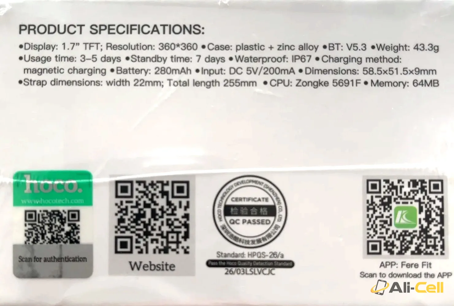 Ultra slim smart watch — 5