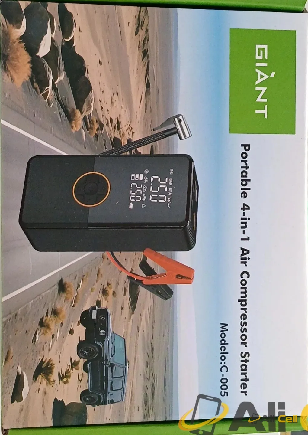 Portable 4 in 1 Air compressor starter — 5