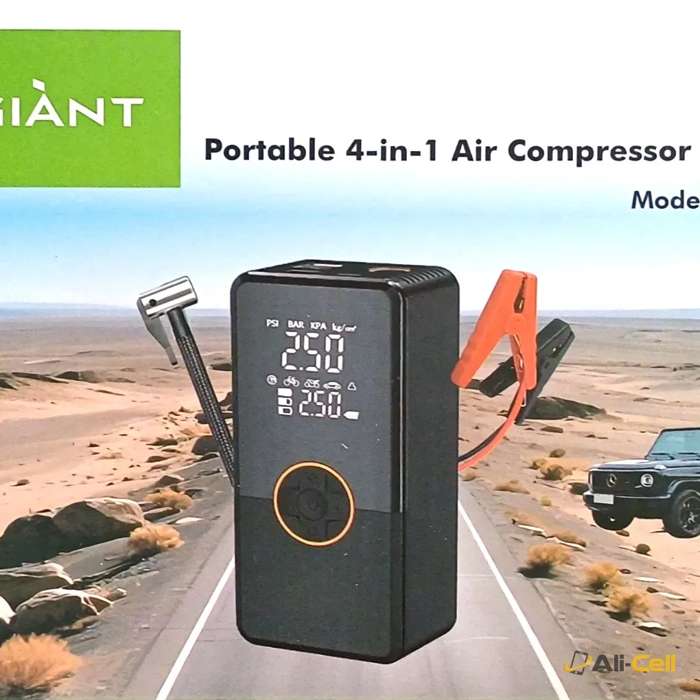 Portable 4 in 1 Air compressor starter