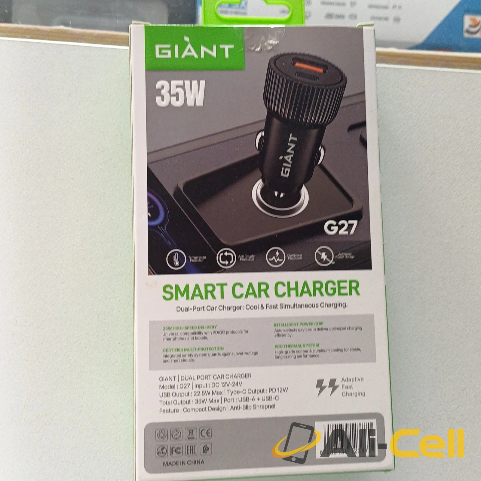 Smart car charger 35W — 3