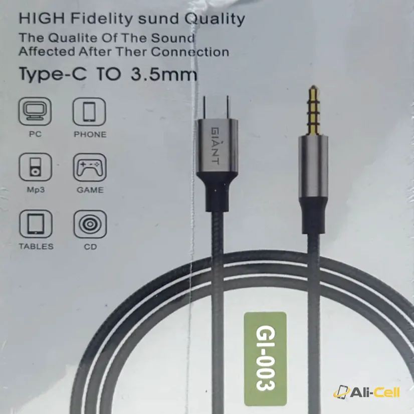 USB-lighting to 3.5mm Sound Audio Cable