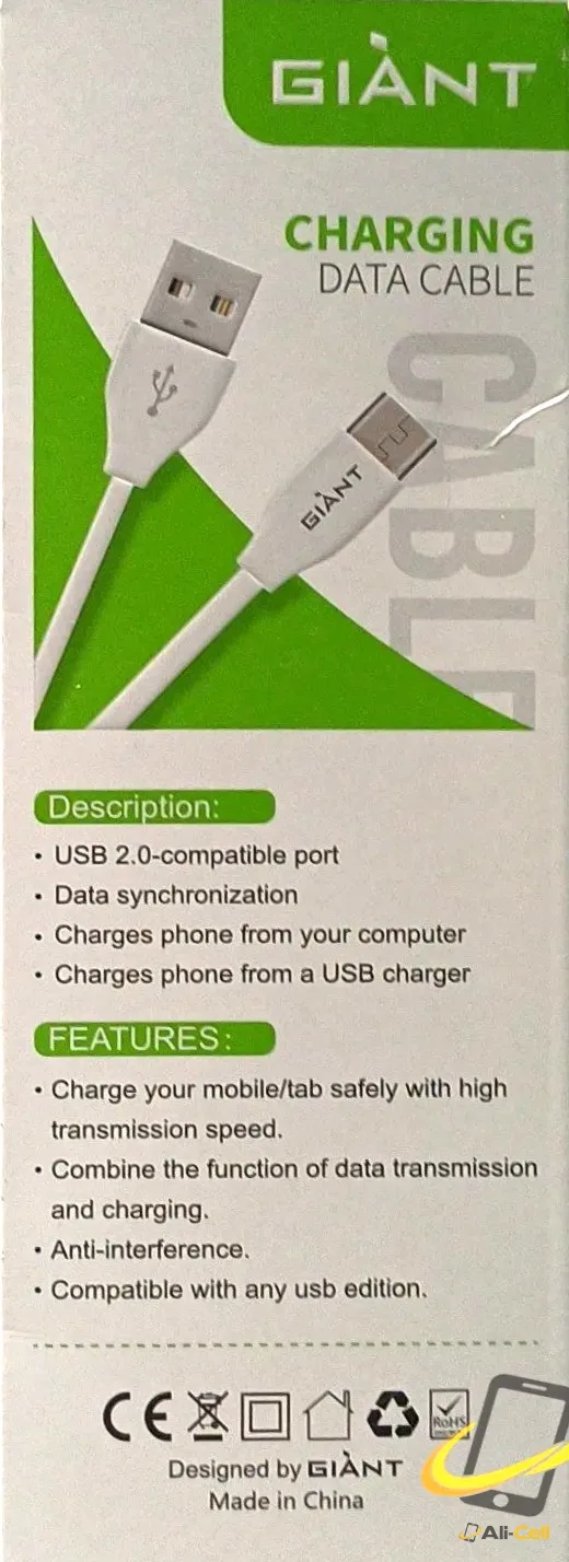 Fast Charge & Data Cable 1m USB-A to USB-C Type C — 6