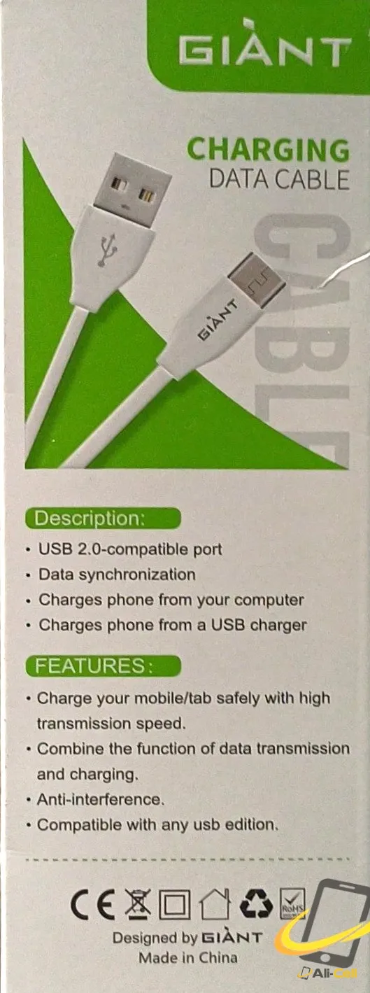 Fast Charge & Data Cable 1m USB-A to Micro — 6