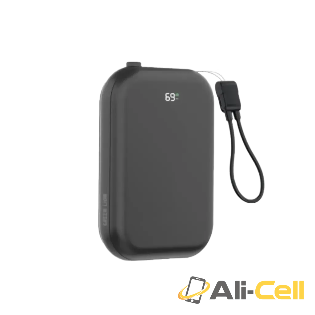 Green Lion 3 in 1 MagSafe 10000mAh Power Bank - Black