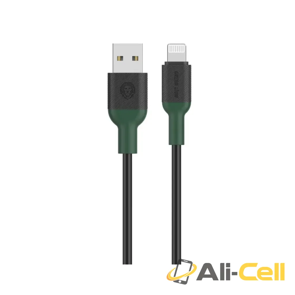 Green Lion USB-A to Lightning TPE Cable 3M - Black