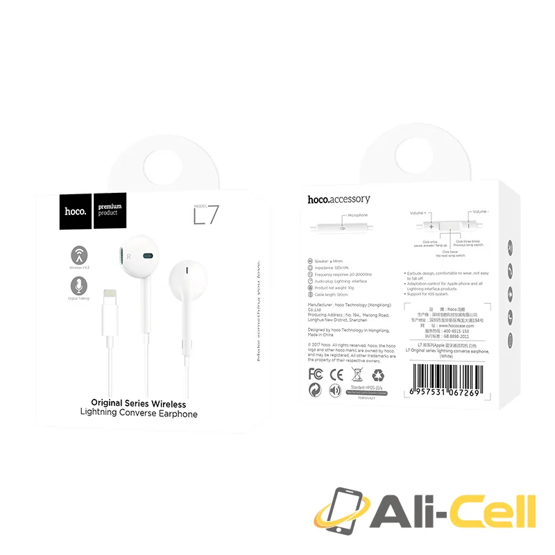 Wireless earphones “L7 Original series” headset with mic — 7