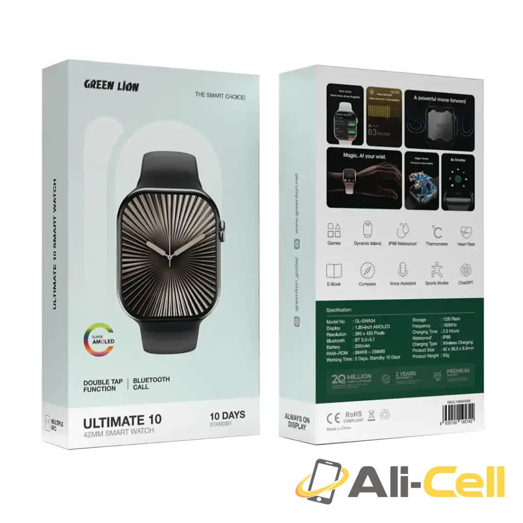 Green Lion Ultimate 10 42MM Smart Watch — 2
