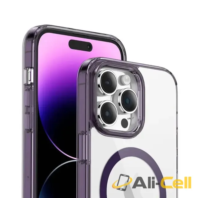 Anti-Shock Magnetic Pro for iPhone 14 Pro - Purple