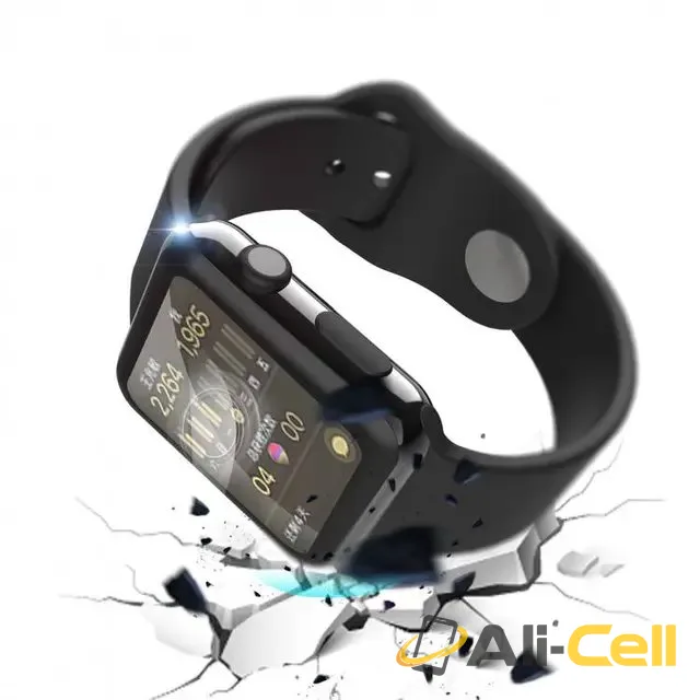3D HD Glass Screen Protector for Apple Watch 41mm - Black