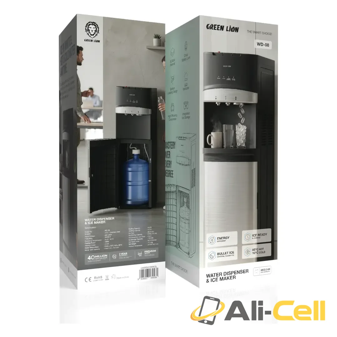 Green Lion  Water Dispenser & Ice Maker - Silver — 3