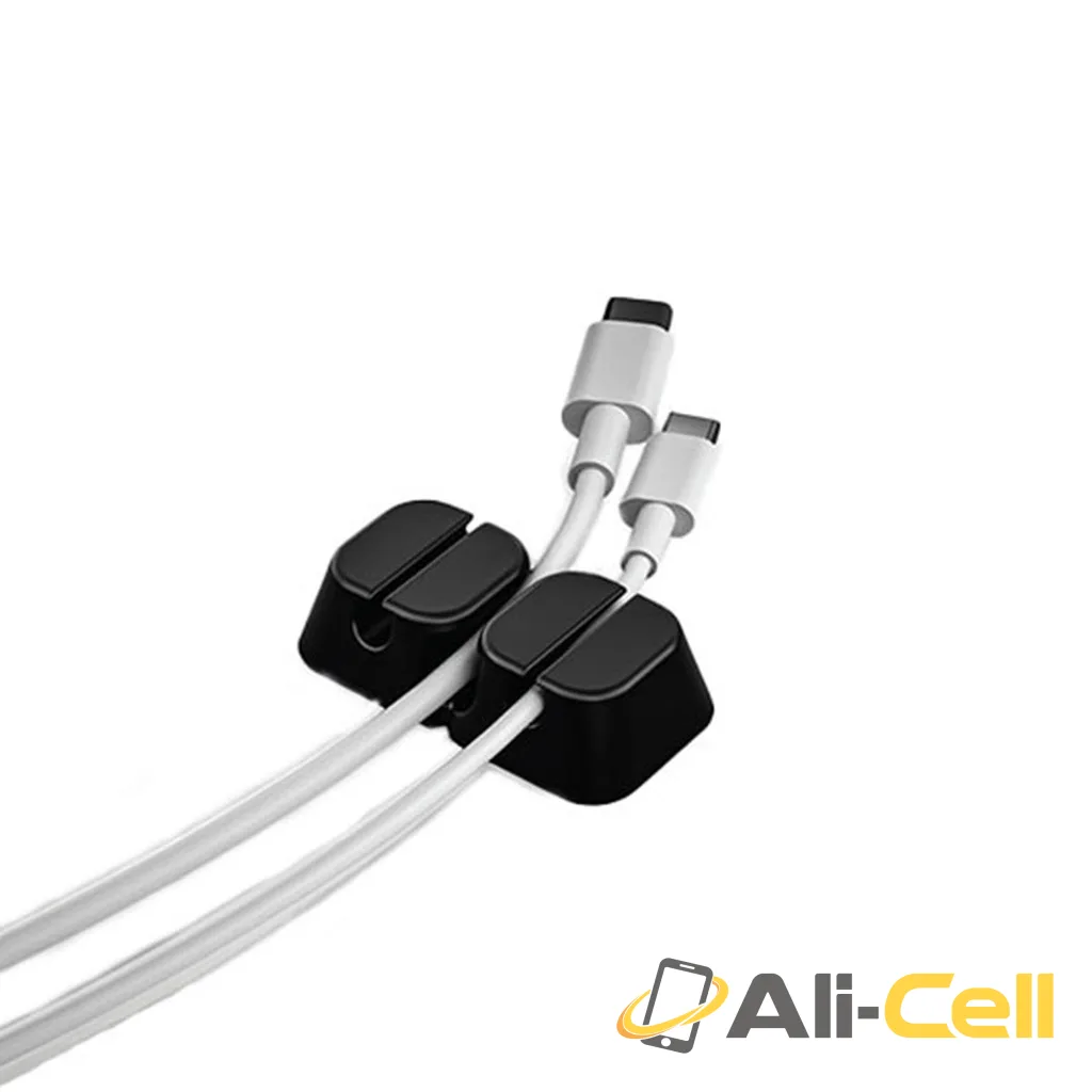 Green Lion - 2 in 1 Cable Organizer - Black — 3