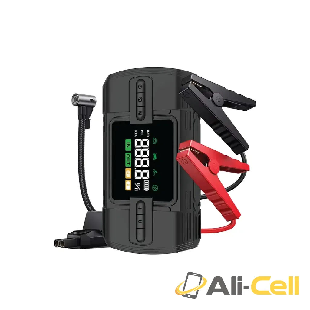 Green Lion 12V Jump Starter 12000 mAh - Black
