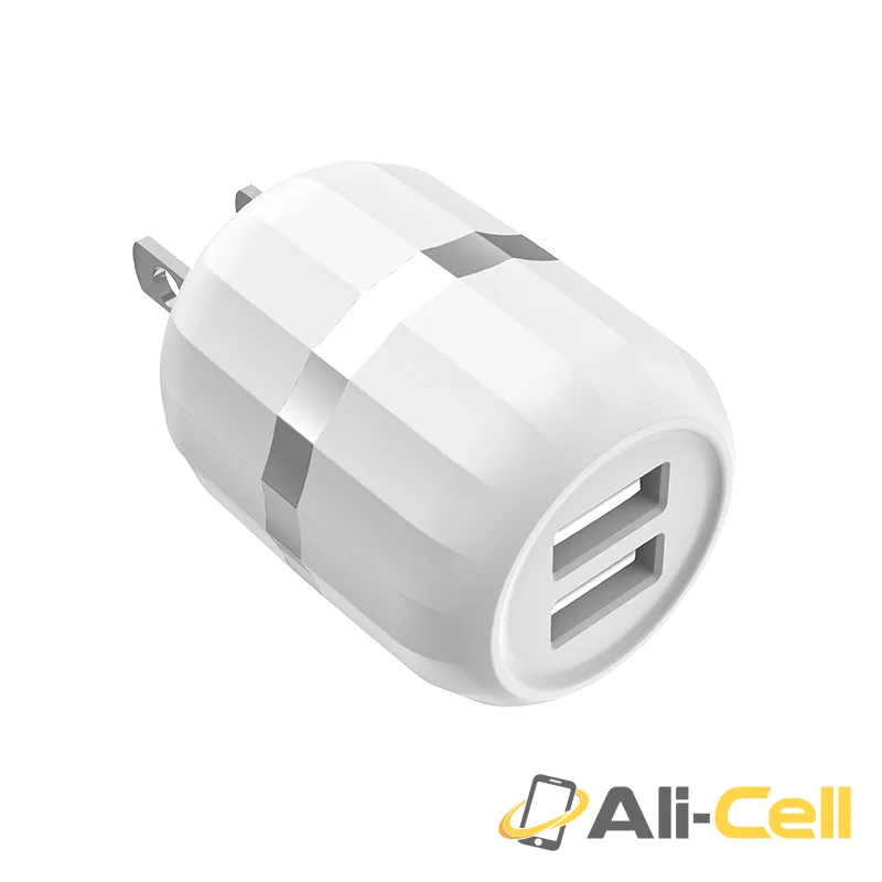 Wall charger “C41 Wisdom” US dual USB charging adapter (Set With Lightning Cable) — 3