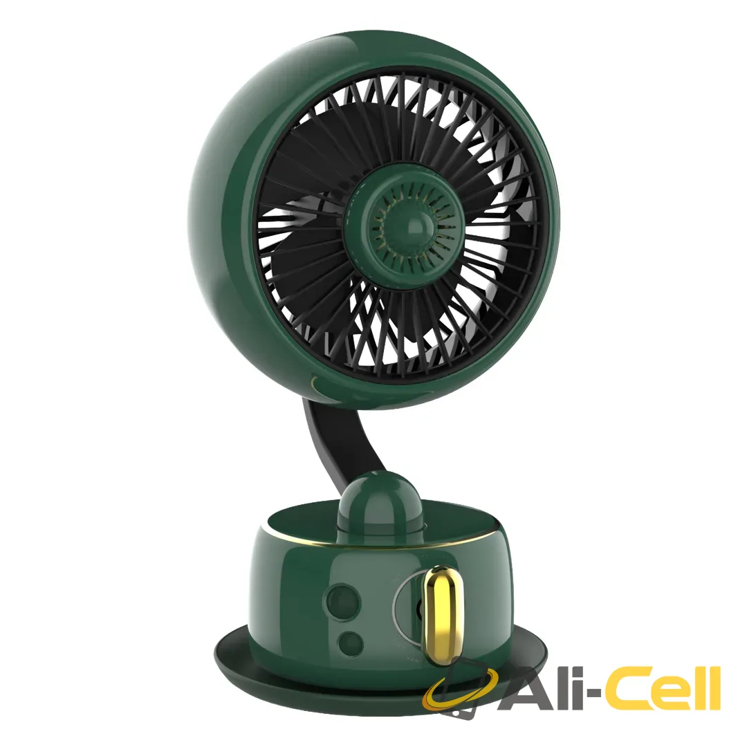 Green Lion 1950 Vintage Desktop Fan - Green