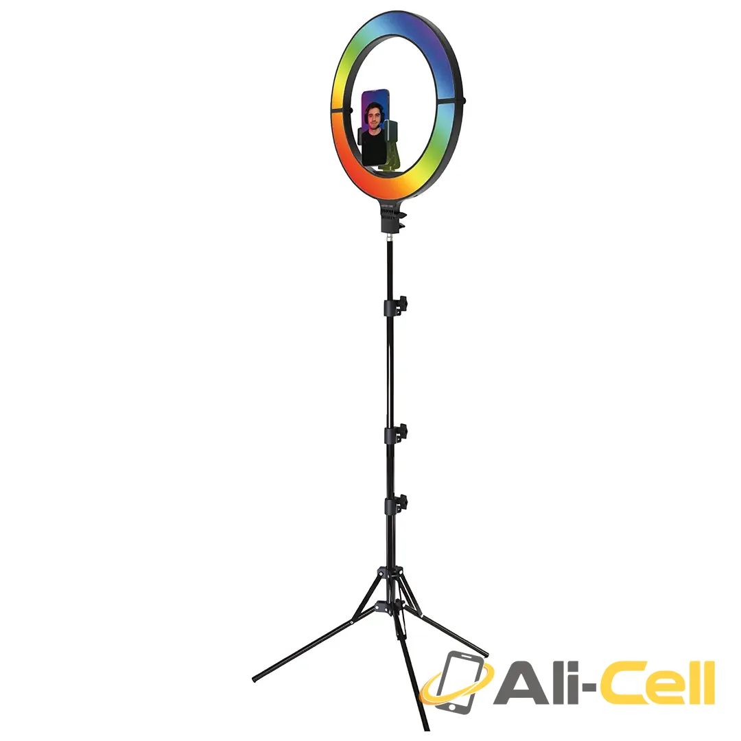 Green Lion 18" Foldable Ring Light - Black — 2