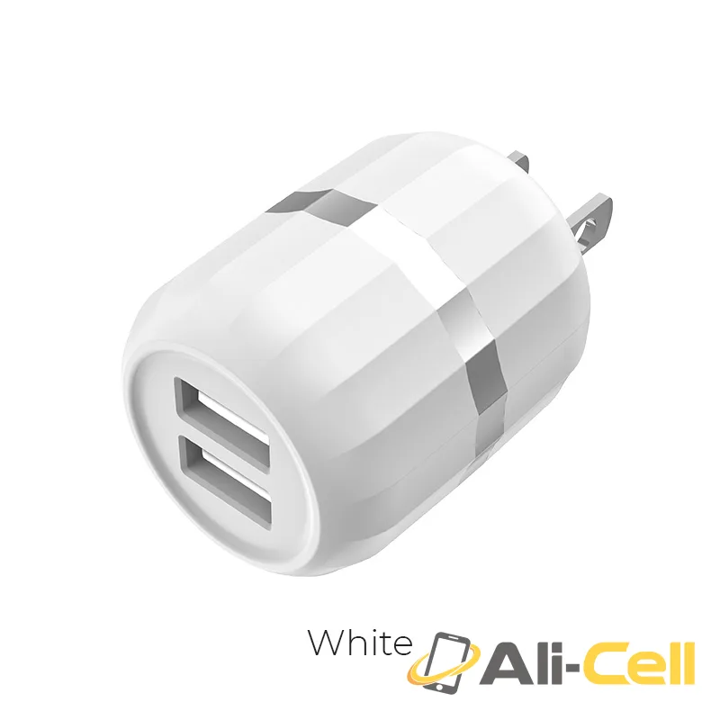 Wall charger “C41 Wisdom” US dual USB charging adapter (Single)