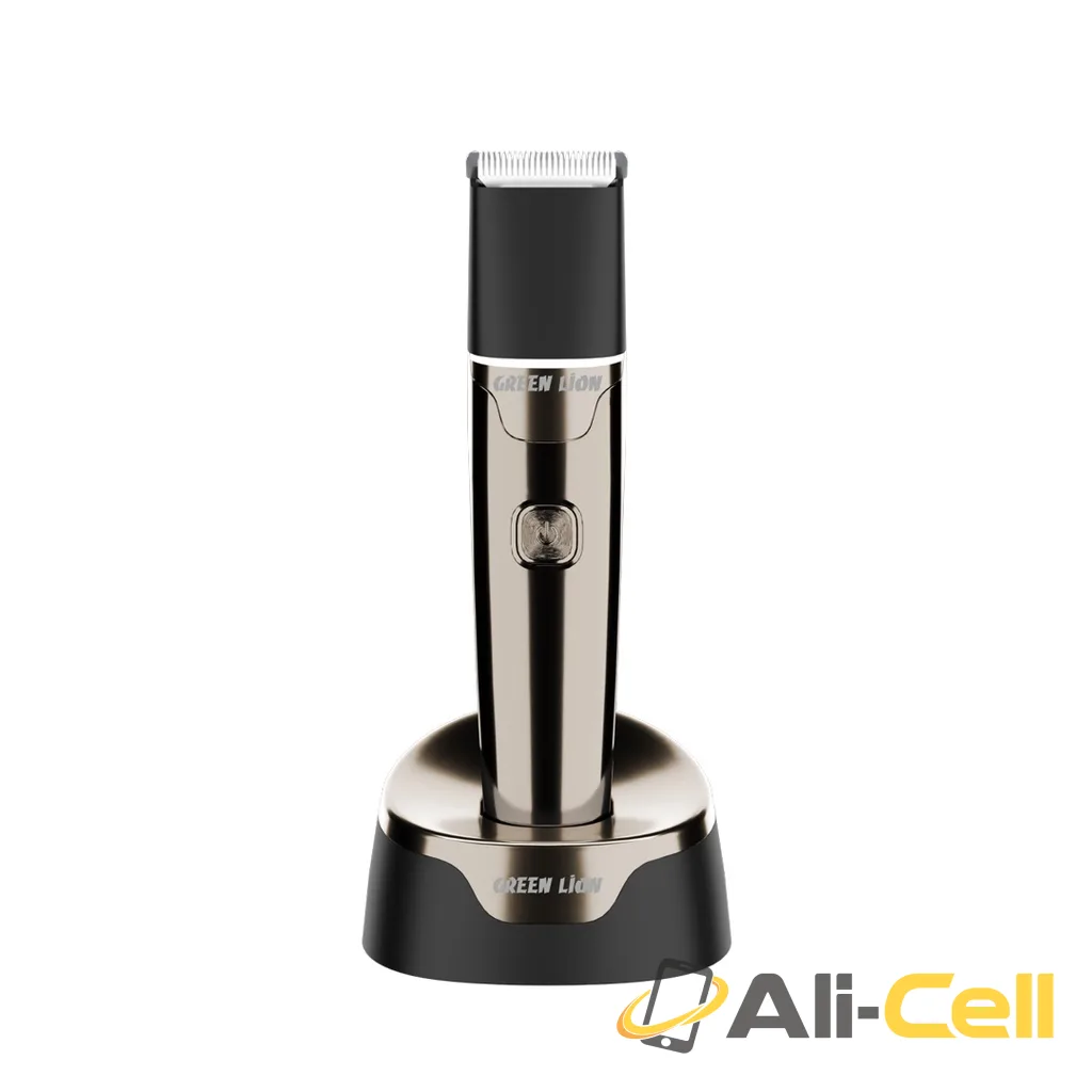 Green Lion 2 in 1 Sensitive Area Hair Trimmer 600mAh - Black