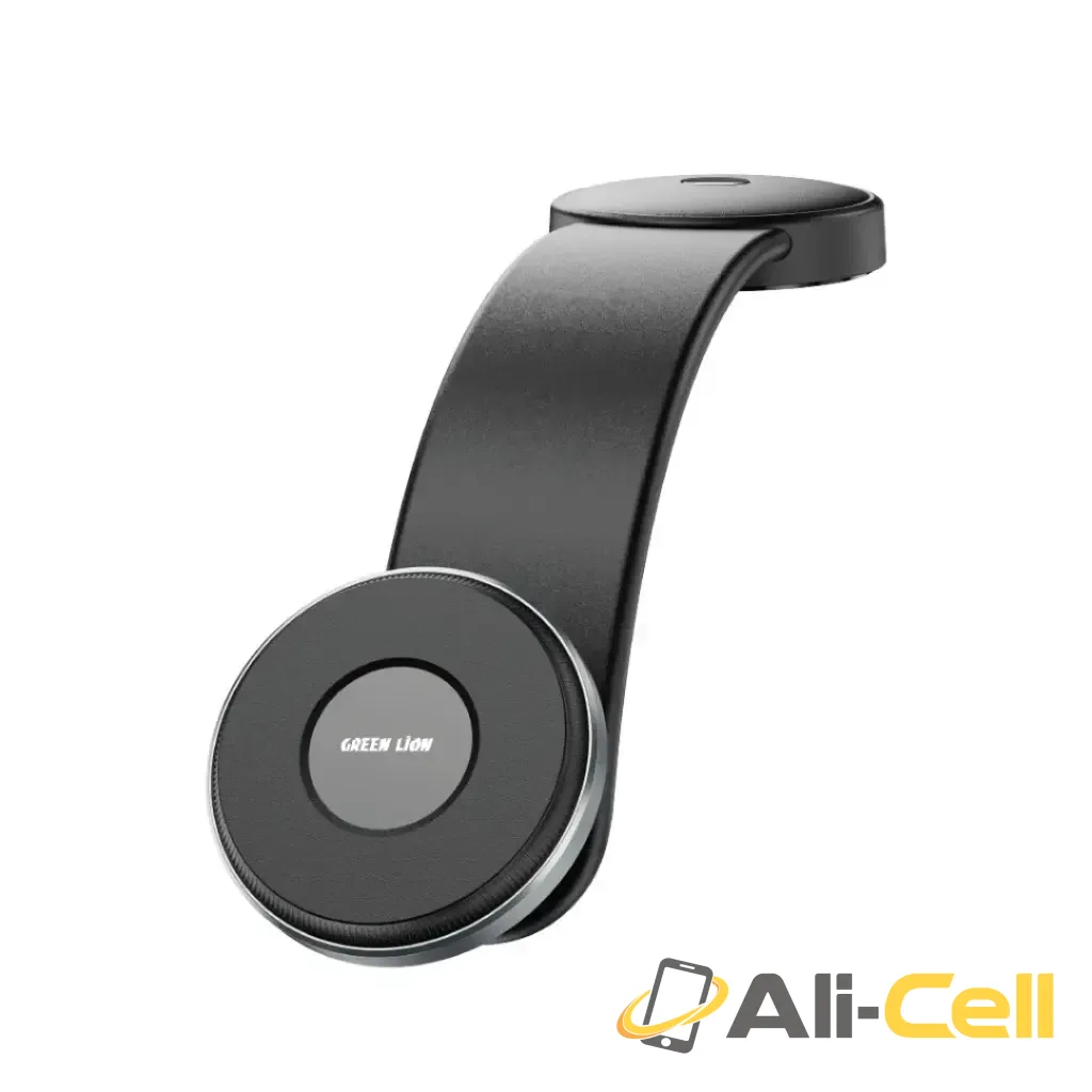 Green Lion 2 in1 Magflex Car Phone Holder - Black — 3