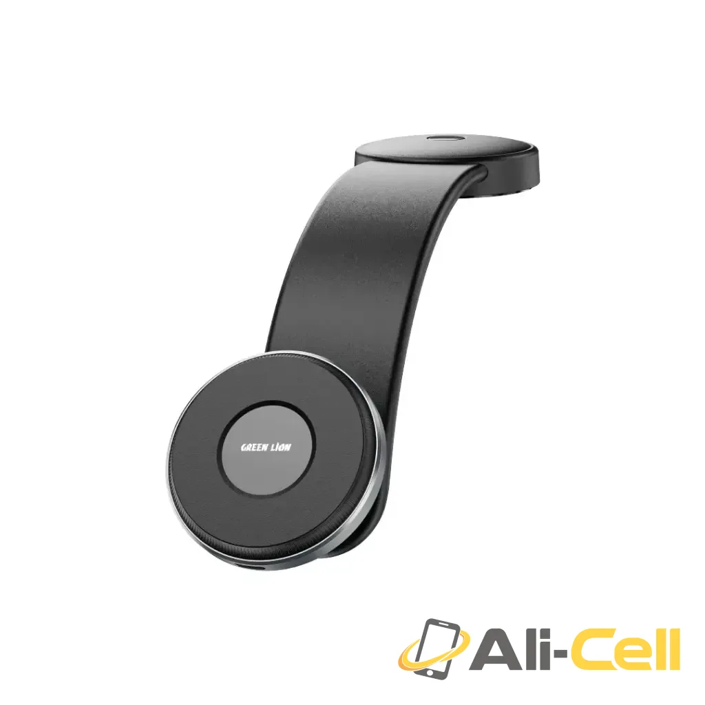Green Lion 2 in1 Magflex Wireless Car Charger - Black — 2