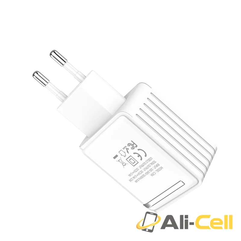 Wall charger “C39A Enchanting” EU dual USB charging adapter — 4