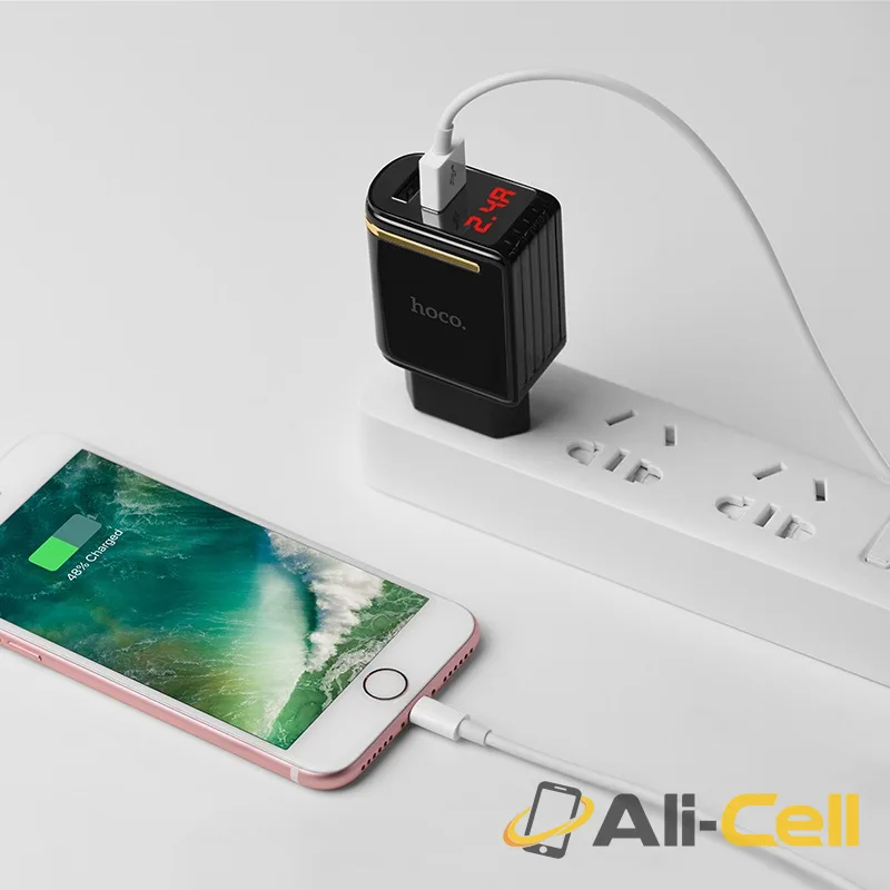 Wall charger “C39A Enchanting” EU dual USB charging adapter — 6