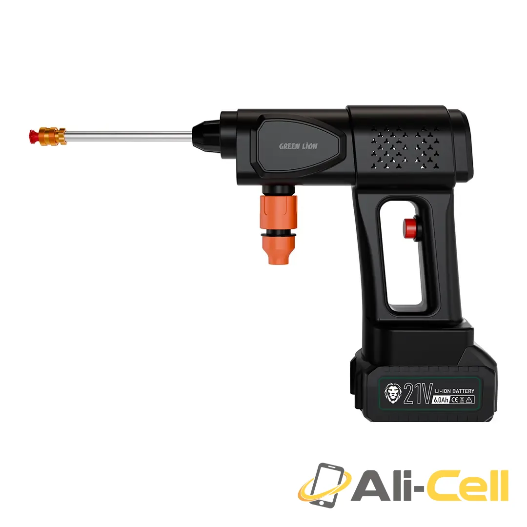 Green Lion 21V Cordless Pressure Wash Gun - Black — 2