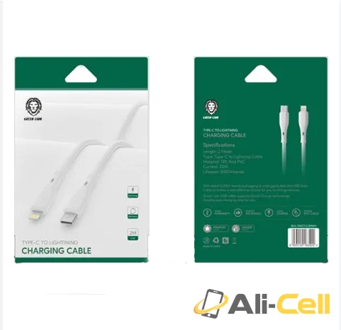 Green Lion 20W Type-C To Lightning Charging Cable (1.2m) — 2