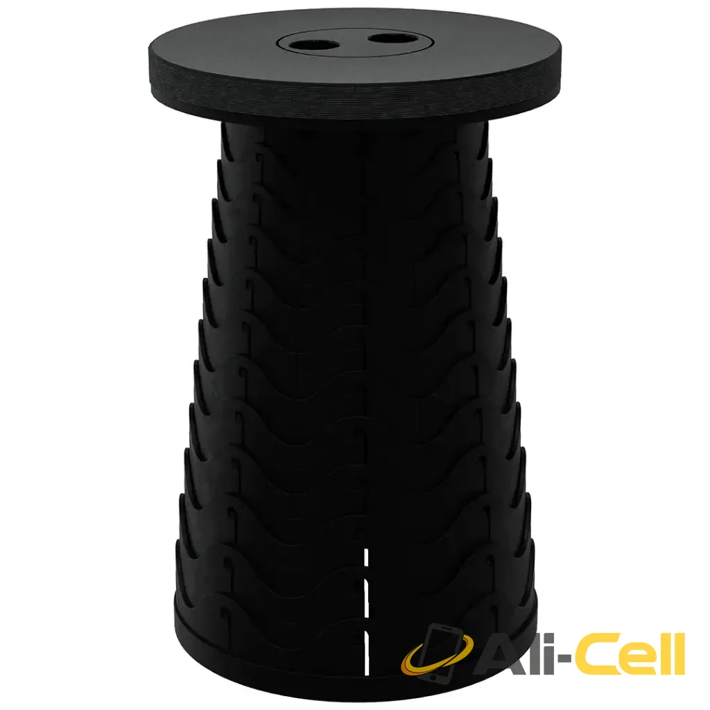 Green Lion 2-In-1 Foldable Table & Stool - Black — 2