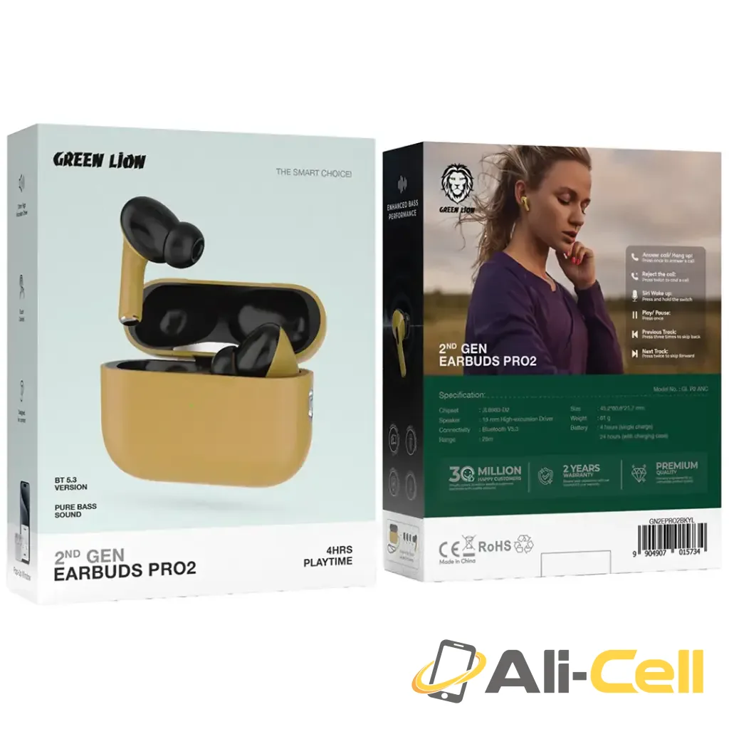 Green Lion 2nd Gen Earbuds Pro2 — 2