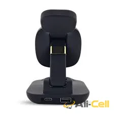 Green Lion 3 In 1 Foldable Wireless Charger-Black — 2