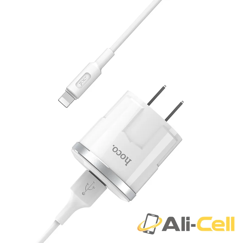 Wall charger “C37 Thunder power” US single USB charging adapter (Set With Micro Usb Cable) — 2