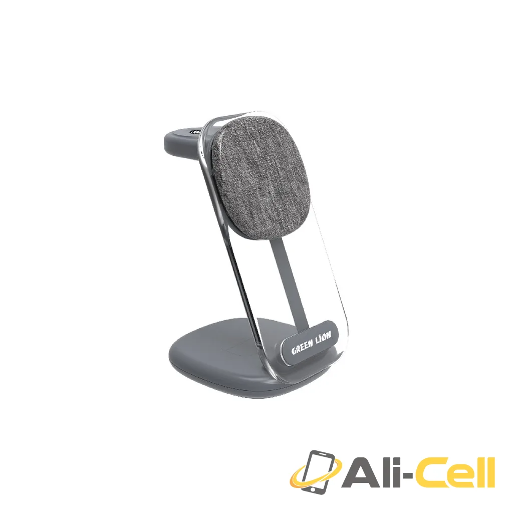 Green Lion 3 in 1 Fabric Wireless Charger 15W