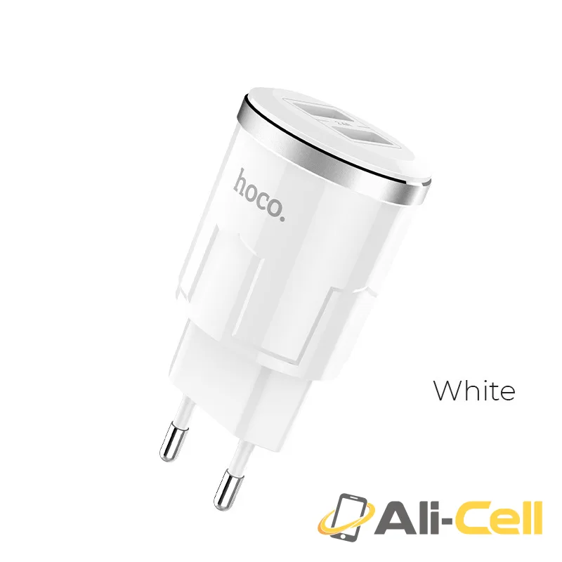 Wall charger “C38A Thunder power” EU dual USB charging adapter (Single)