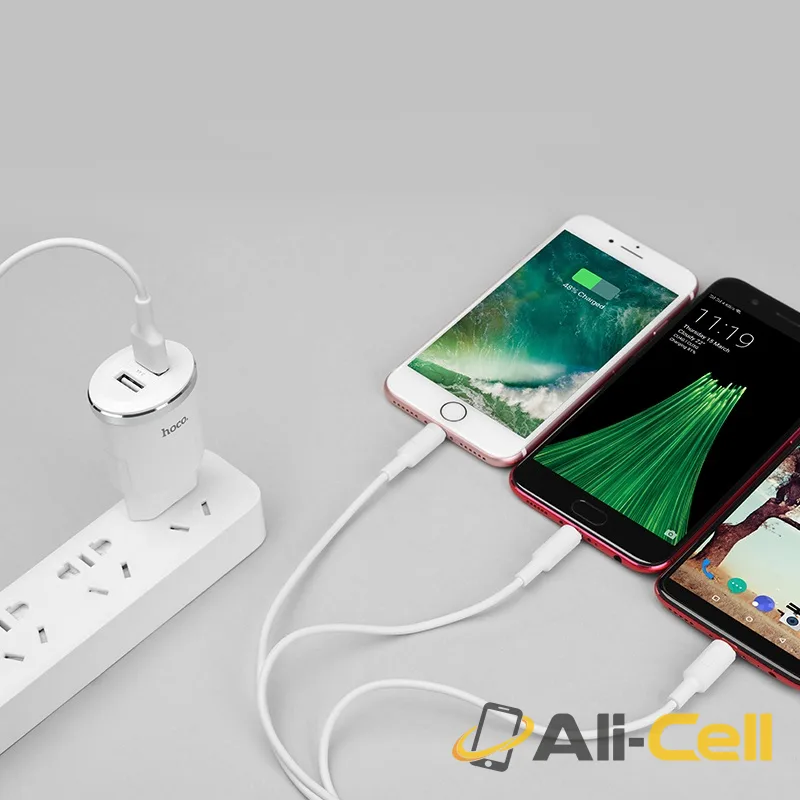 Wall charger “C38A Thunder power” EU dual USB charging adapter (Single) — 5