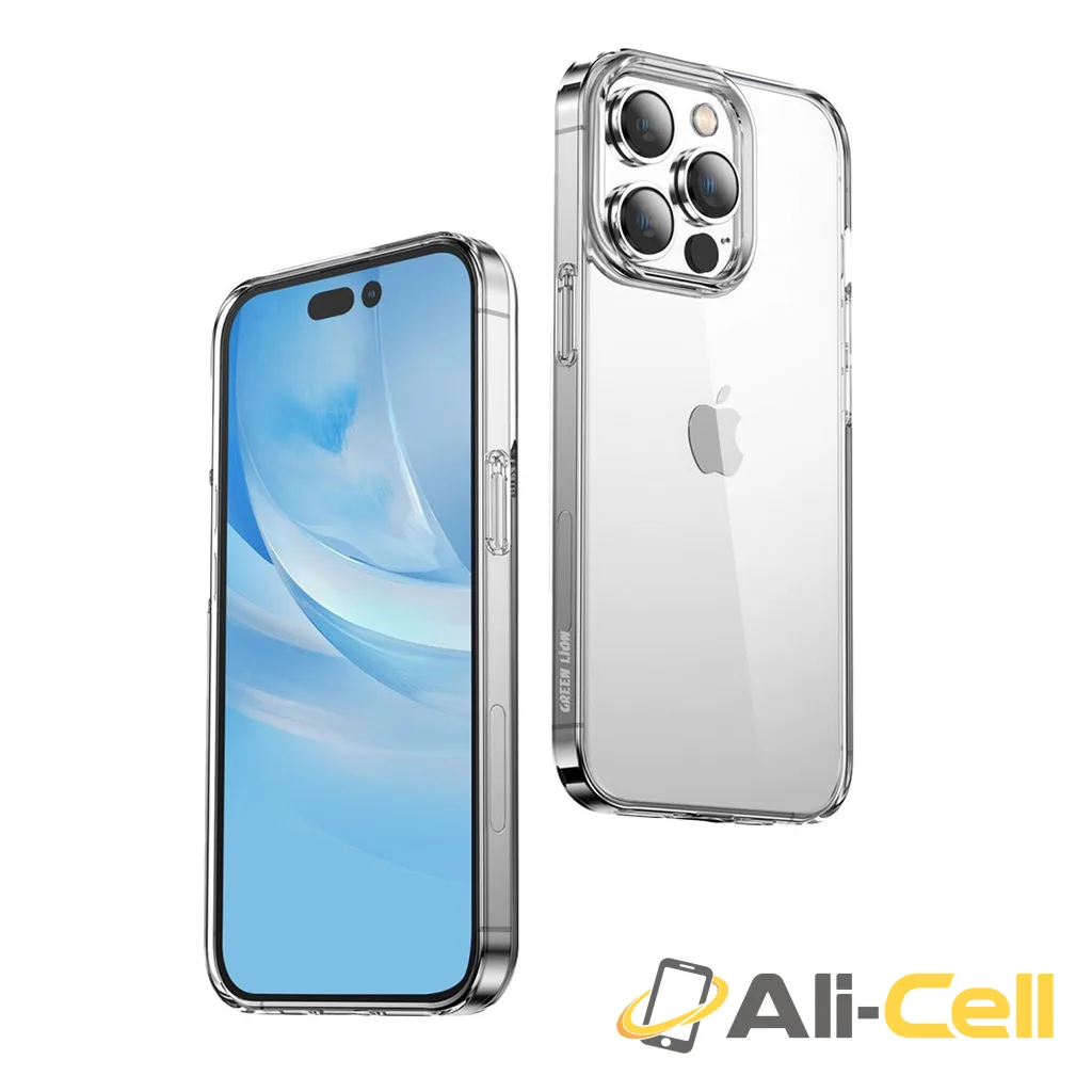 Green Lion 360° Anti-Shock Creative Magnetic Case iPhone 14 Plus - Clear