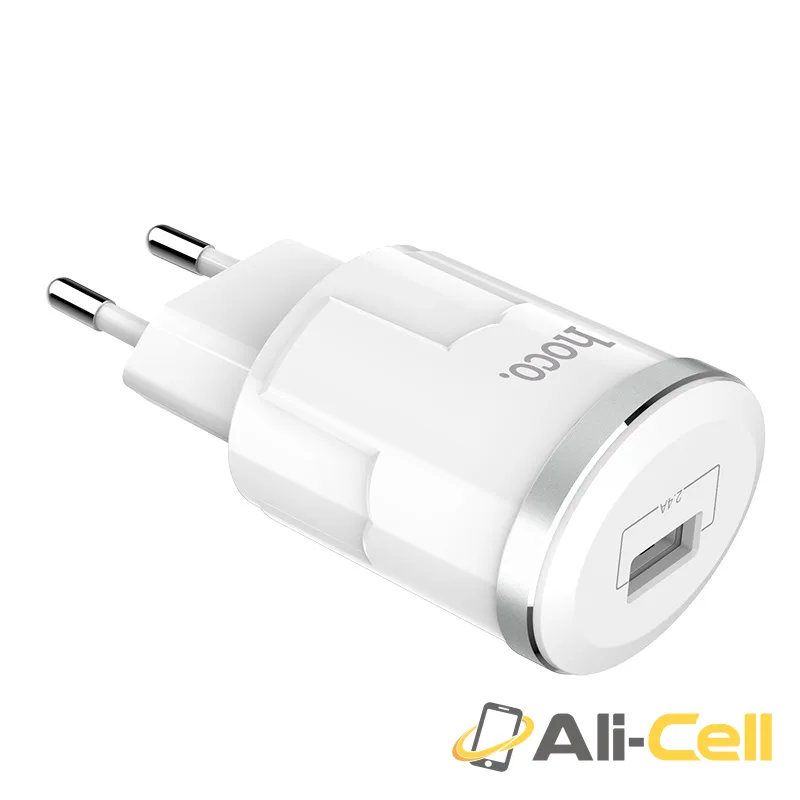 Wall charger “C37A Thunder power” EU single USB charging adapter (Set With Lightning Cable) — 3